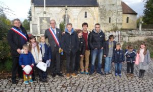 Cérémonie de commémoration du 11 novembre - Aizier (2016)