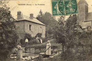 La Fontaine-Lavoir d'Aizier (Eure)