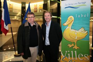 Benoît Gatinet et Christophe Foliot à la préfecture de Paris-Île de France (2011)